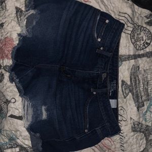 selling jean shorts, “brand time and tru” size 8, in the color denim blue